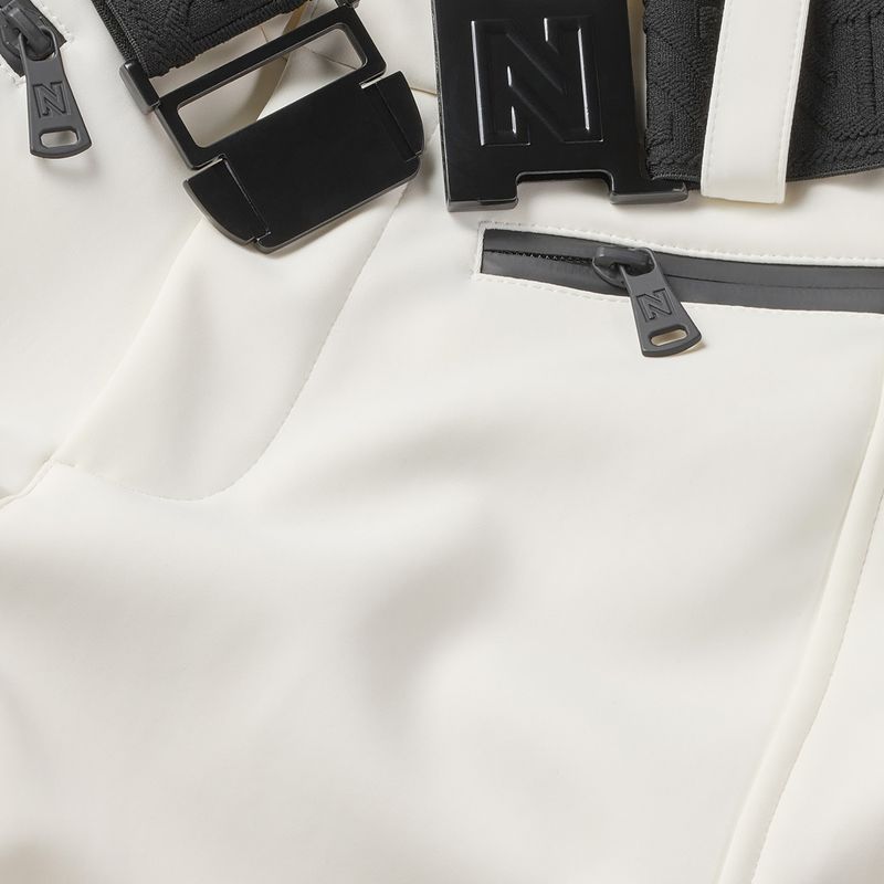 Дамски скиорски панталони Nikkie Gracy star white 6