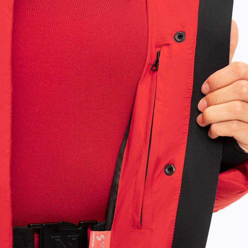 Дамско скиорско яке Nikkie Nash racing red 5