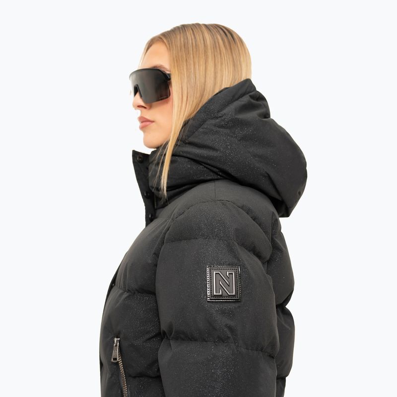 Дамско скиорско яке Nikkie Numa Glitter black 2