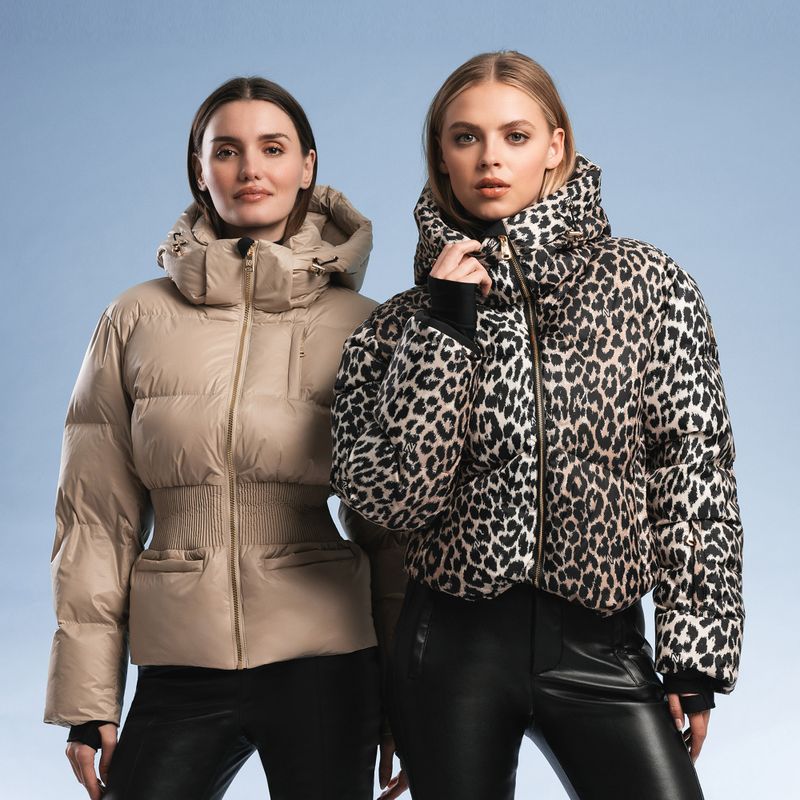 Дамско скиорско яке Nikkie Nafferton hummus 9