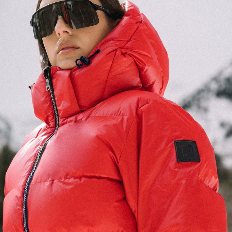 Дамско скиорско яке Nikkie Nafferton racing red 10