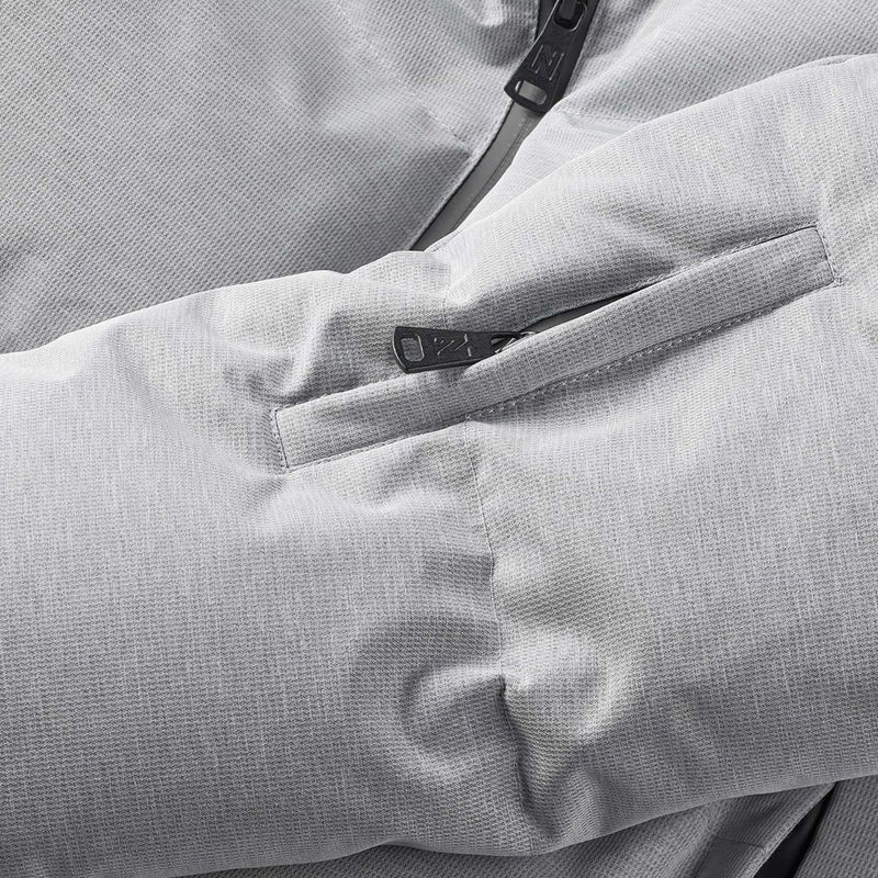 Дамско скиорско яке Nikkie Newport Melange grey/melange 3