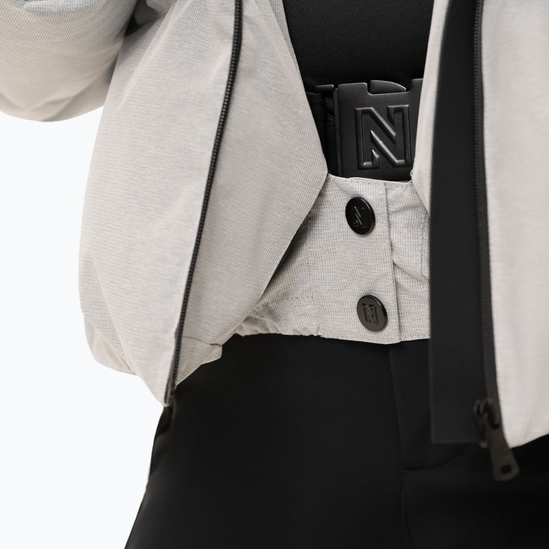 Дамско скиорско яке Nikkie Newport Melange grey/melange 5