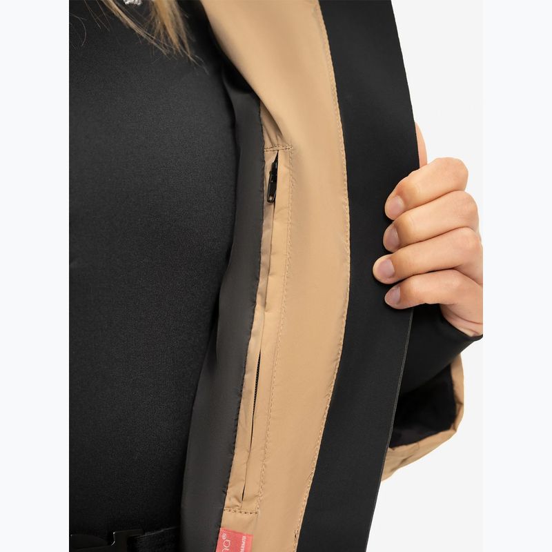 Дамско скиорско яке Nikkie Nateland Contrast hummus 3