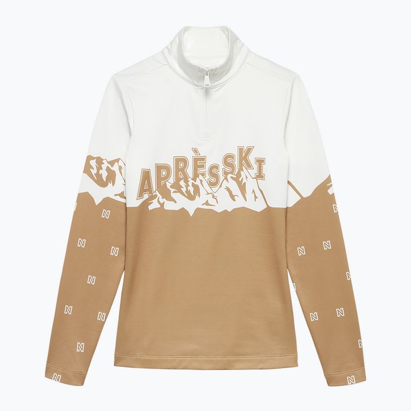 Дамски скиорски суитшърт Nikkie Nantes Apres Ski Pully hummus 3