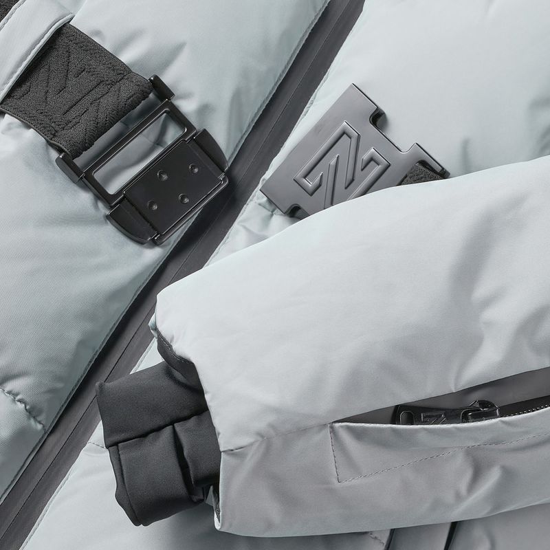 Дамско скиорско яке Nikkie Nateland Metal silver 7