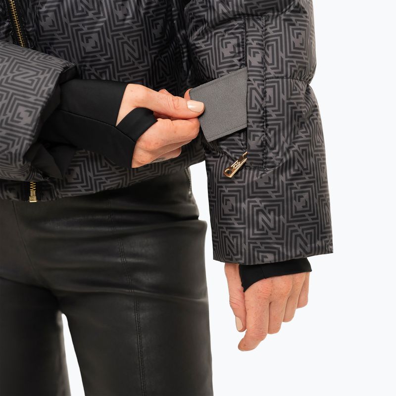 Дамско скиорско яке Nikkie Newport Logo black 3