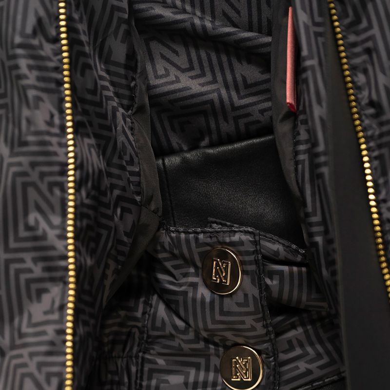 Дамско скиорско яке Nikkie Newport Logo black 4