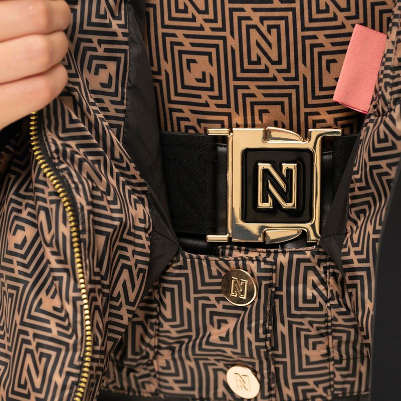 Дамско скиорско яке Nikkie Newport Logo camel 5