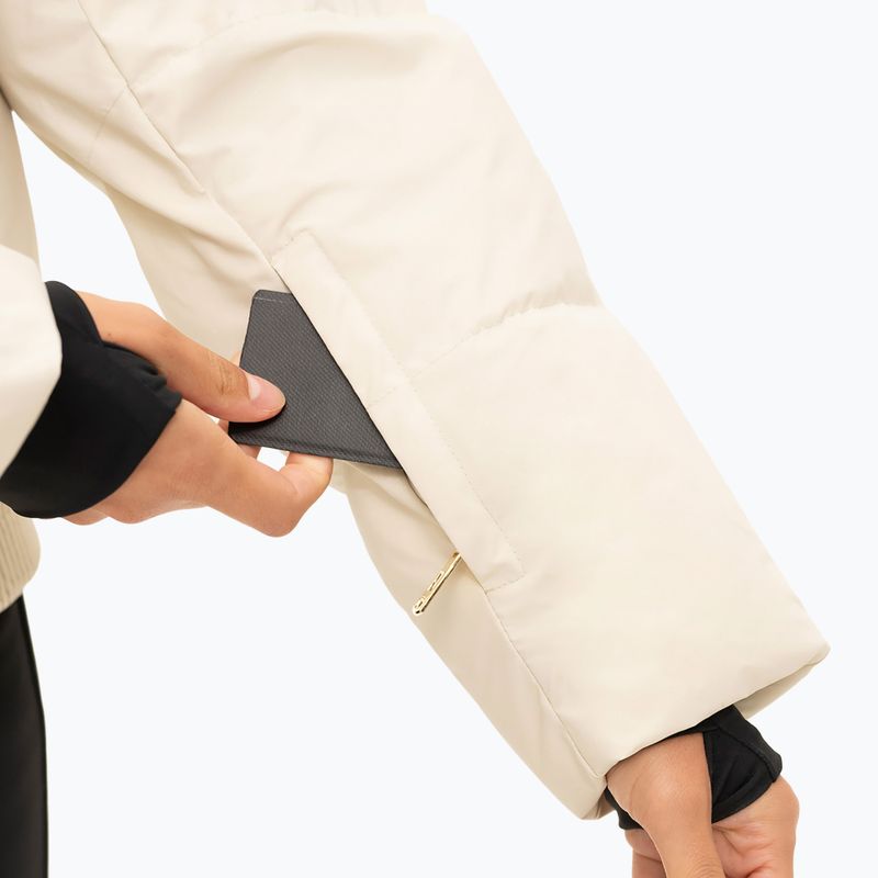 Дамско скиорско яке Nikkie Numa Glitter cream 3