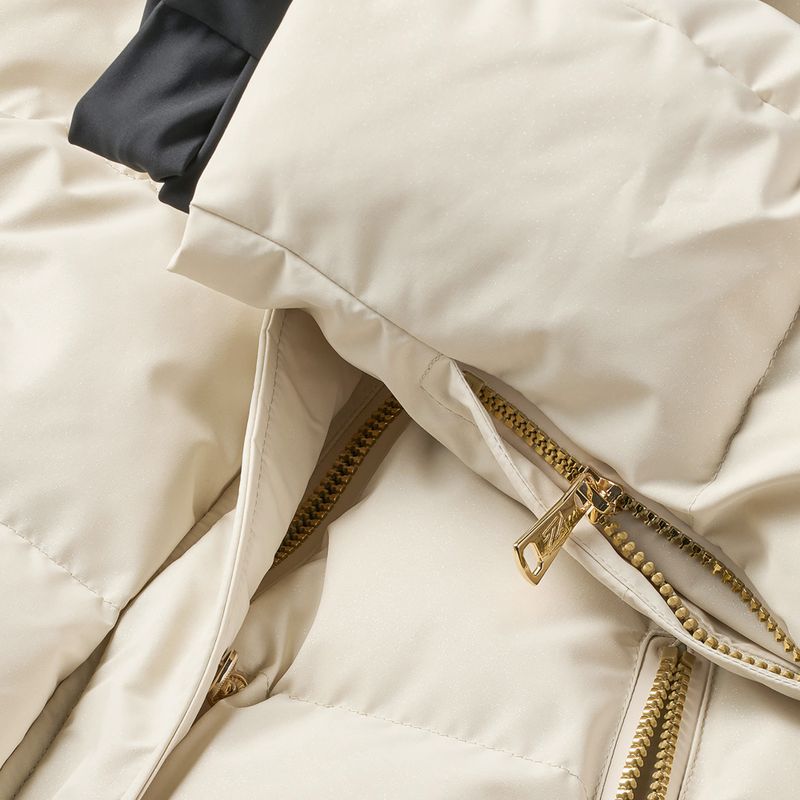 Дамско скиорско яке Nikkie Numa Glitter cream 7