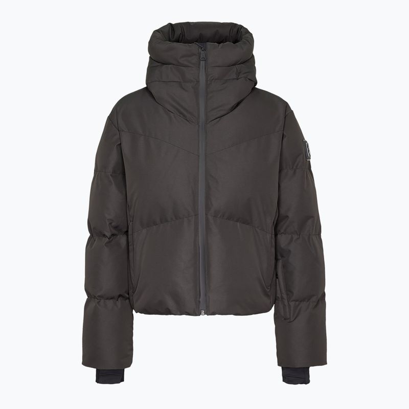 Дамско скиорско яке Nikkie Newport Melange black melange 5