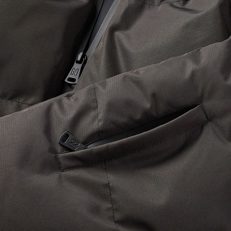 Дамско скиорско яке Nikkie Newport Melange black melange 6