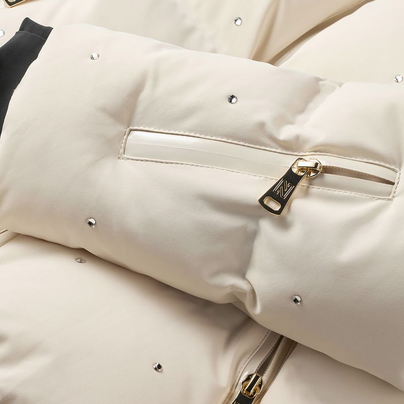 Дамски скиорски суитшърт Nikkie Gumeko Ski cream 6