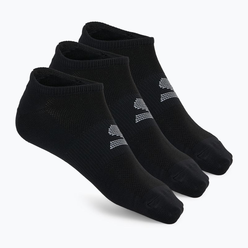 Мъжки чорапи SKECHERS микрофибър без плюш невидими 3 чифта black/white