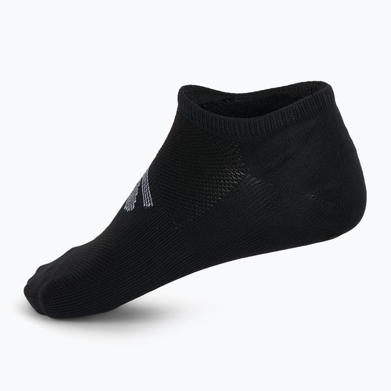Мъжки чорапи SKECHERS микрофибър без плюш невидими 3 чифта black/white 3