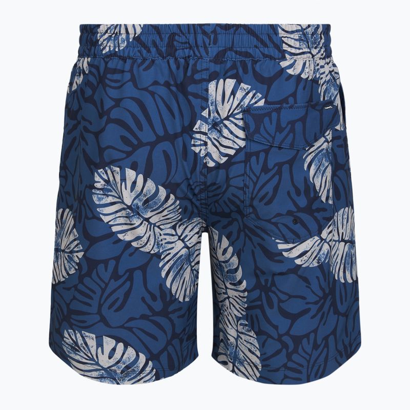 Мъжки плажни шорти Hurley Dypsis Leaves Volley Swim Short Navy 2
