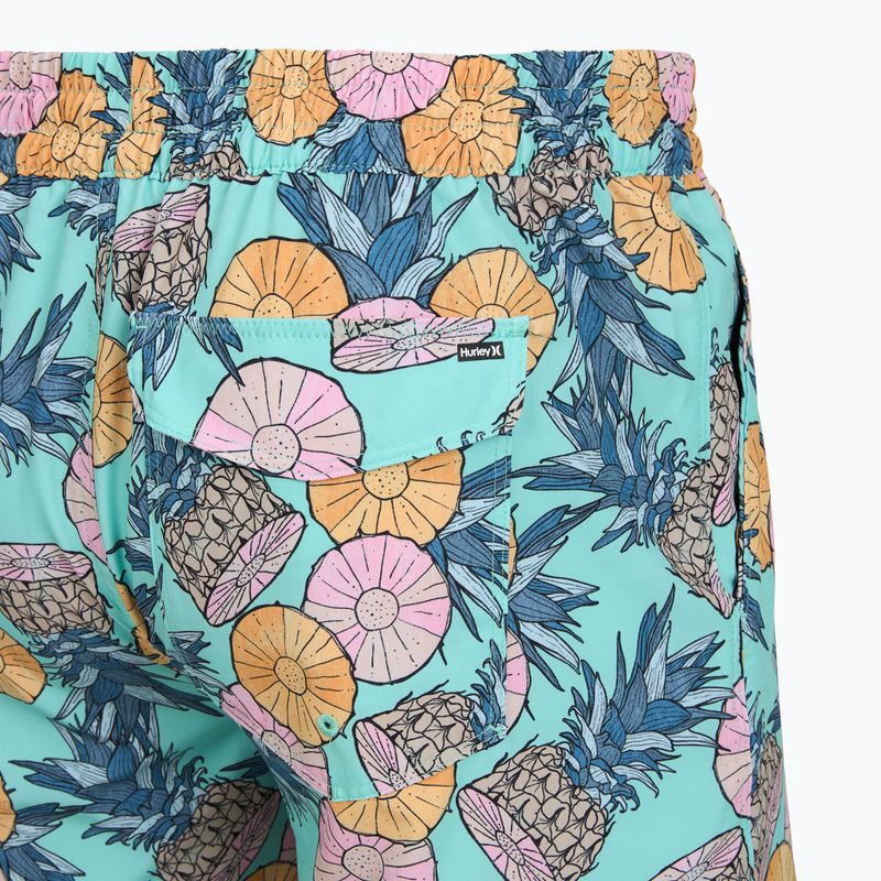 Мъжки плажни шорти Hurley Bahia Volley Swim Short Blue/Aqua 4