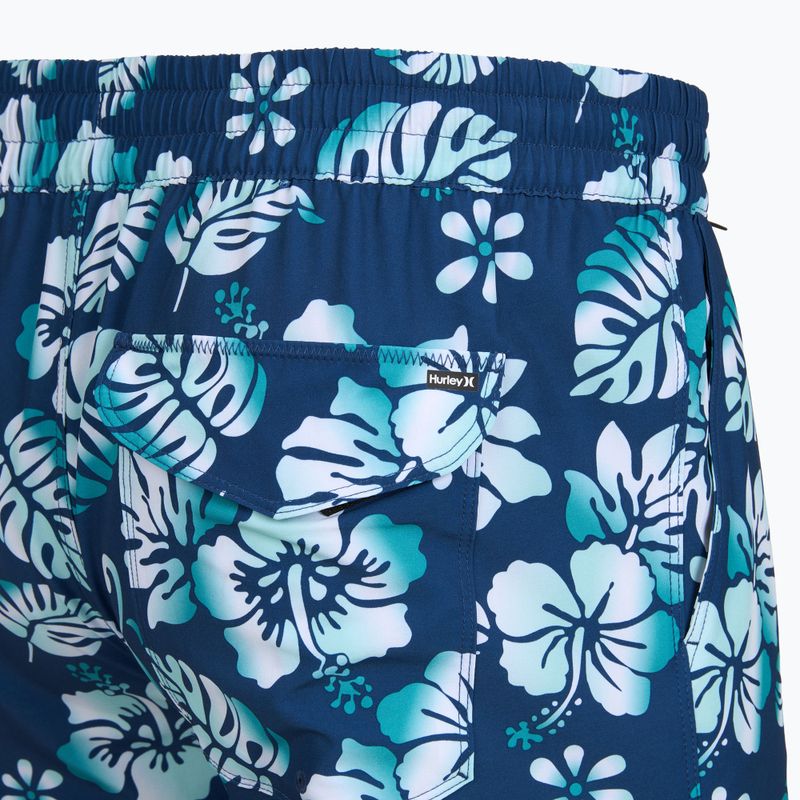 Мъжки плажни шорти Hurley Colorado Volley Swim Short blue/black 4