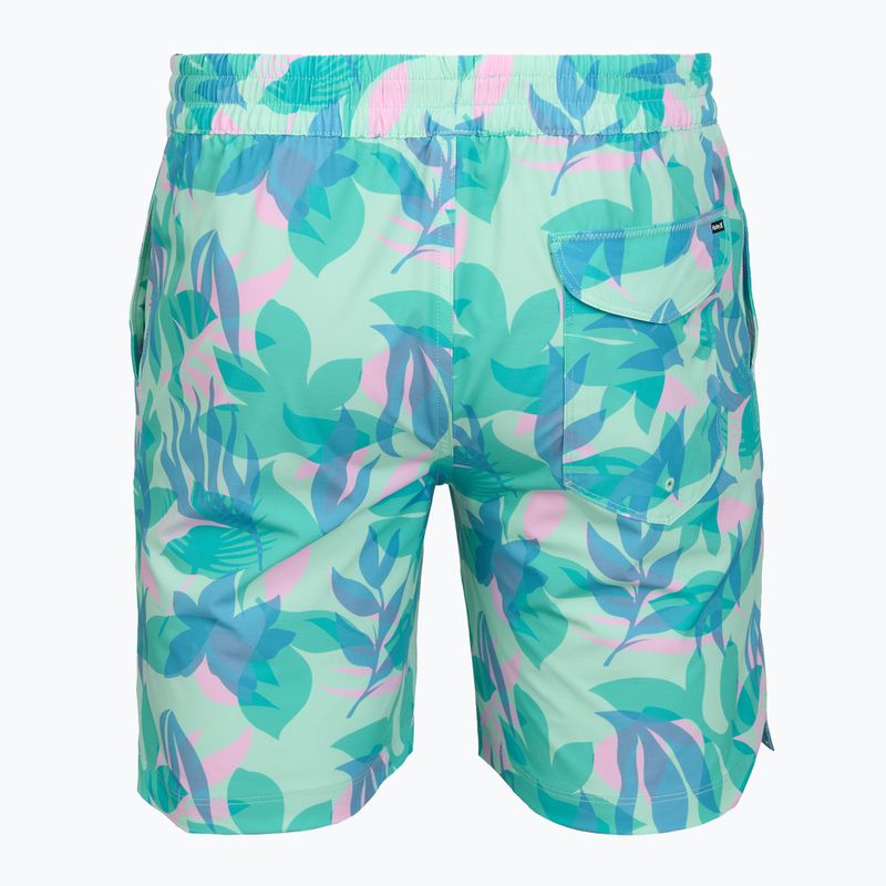 Мъжки плажни шорти Hurley Aticama Volley Swim Short Blue/Aqua 2