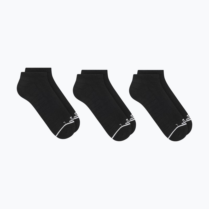 Мъжки чорапи SKECHERS 1/2 Terry No Show 3 чифта black 4