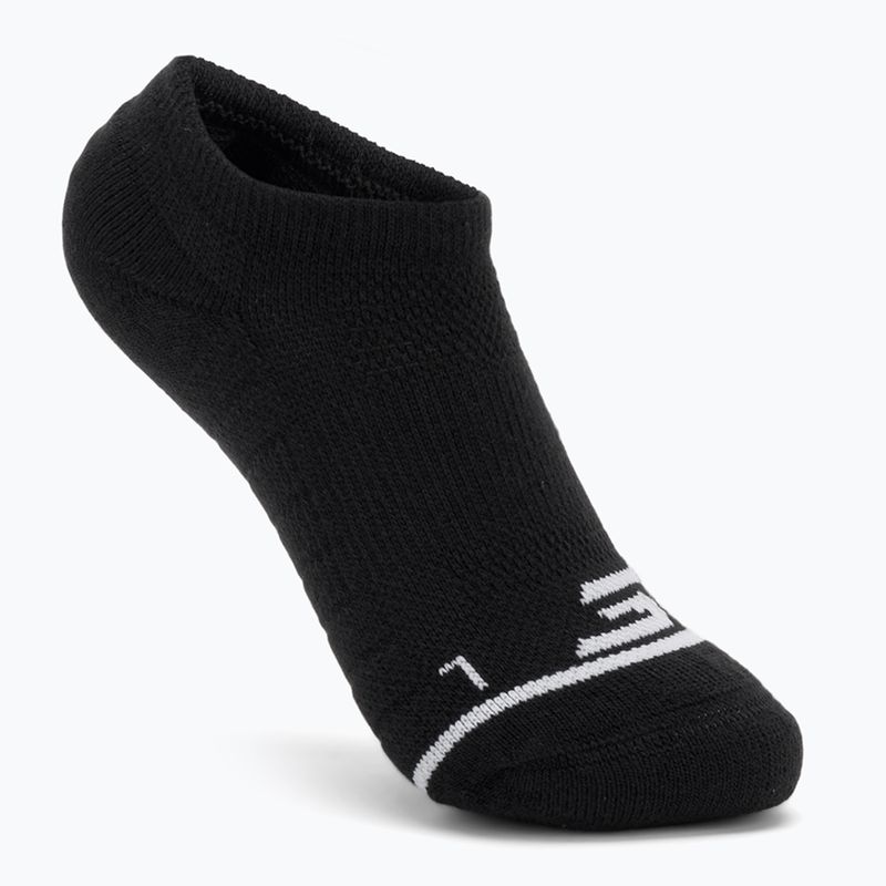 Дамски чорапи SKECHERS 1/2 Terry No Show 3 чифта black 2