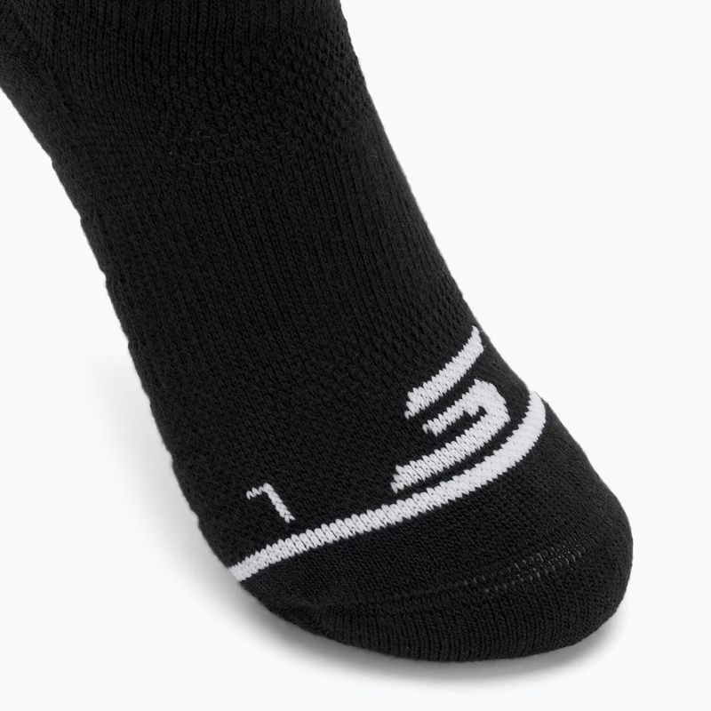 Дамски чорапи SKECHERS 1/2 Terry No Show 3 чифта black 4