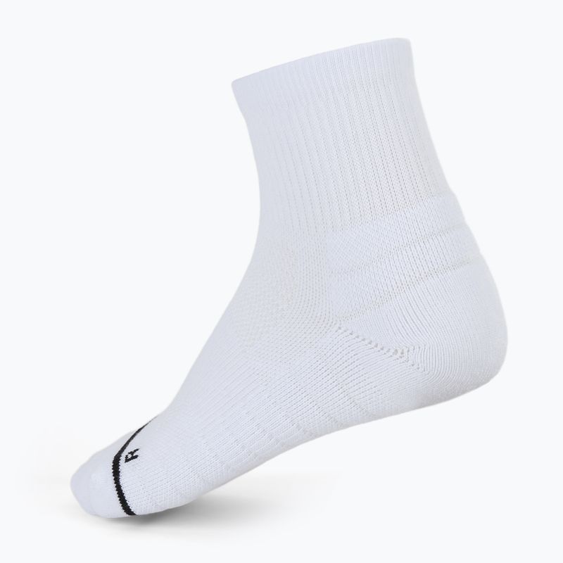Мъжки чорапи SKECHERS 1/2 Terry Qtr Crew 3 чифта white traditional 3