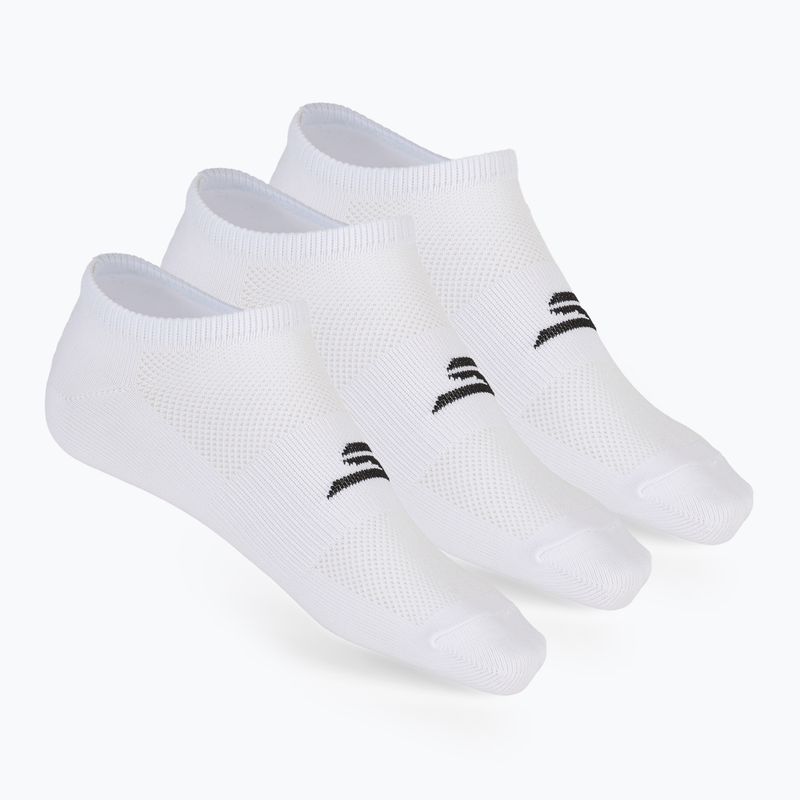 Мъжки чорапи SKECHERS Microfibre Non Terry No Show 3 чифта white traditional