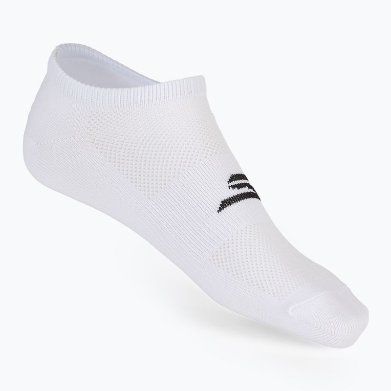 Мъжки чорапи SKECHERS Microfibre Non Terry No Show 3 чифта white traditional 2