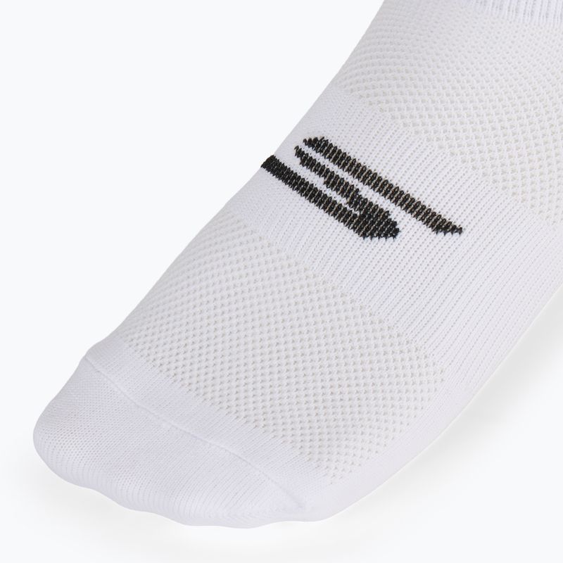 Мъжки чорапи SKECHERS Microfibre Non Terry No Show 3 чифта white traditional 4