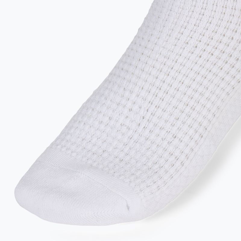 Мъжки чорапи SKECHERS Extended Terry Low Cut 3 чифта white/black 6