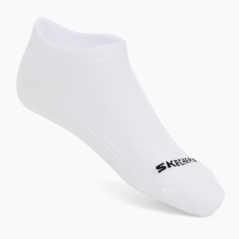 Чорапи SKECHERS Non Terry Low Cut white/grey 2