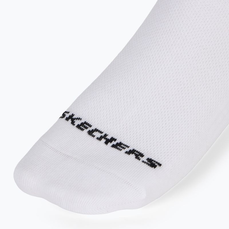 Мъжки чорапи SKECHERS Non Terry Low Cut 6 чифта white traditional 4