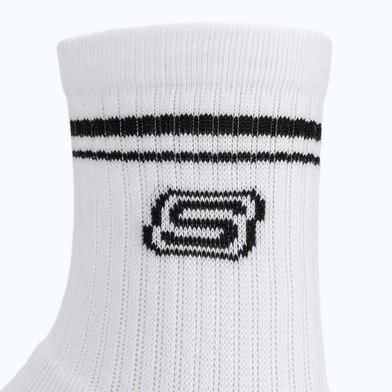 Чорапи SKECHERS Full Terry Low Crew white traditional 3