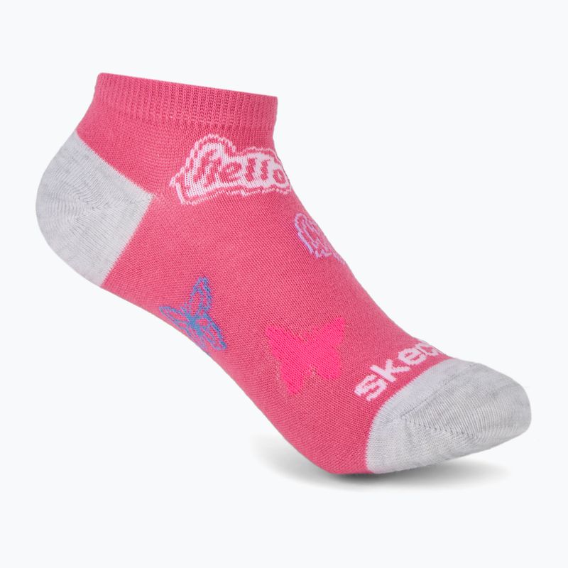 Детски чорапи SKECHERS Non Terry Low Cut 6 чифта purple 6