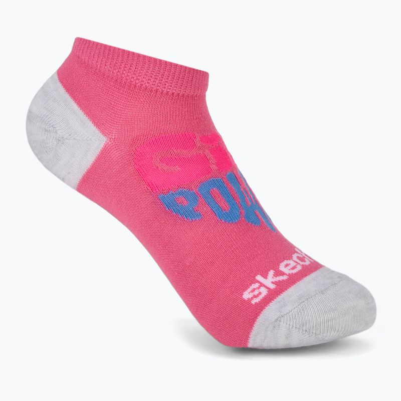 Детски чорапи SKECHERS Non Terry Low Cut 6 чифта purple 7