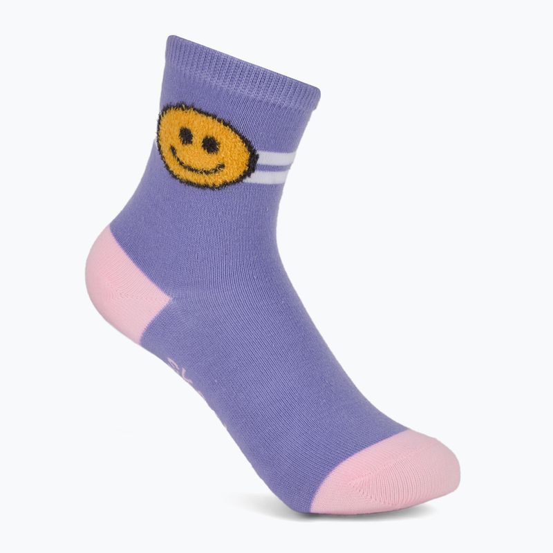 Детски чорапи SKECHERS Non Terry Crew 3 чифта purple 3
