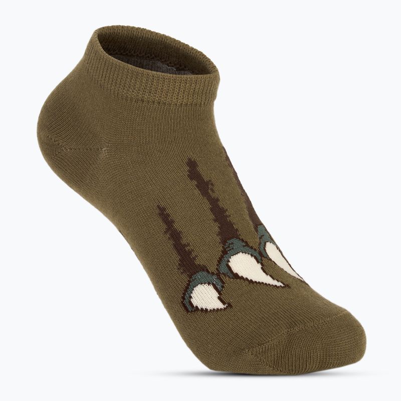 Детски чорапи SKECHERS 1/2 Terry Low Cut 6 чифта olive 7