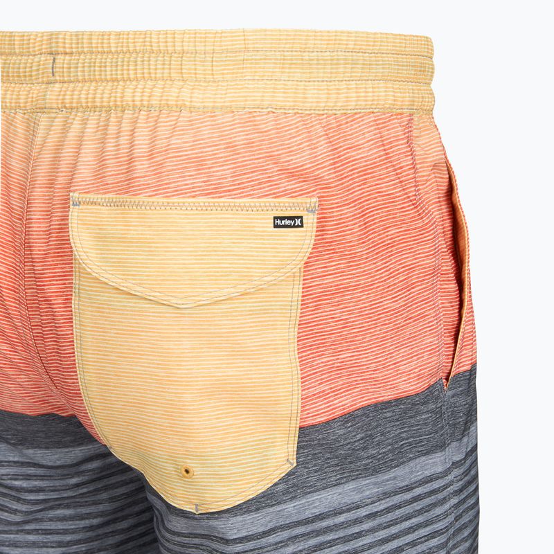 Мъжки плажни шорти Hurley Epic Ombre Volley Swim Short Light Grey 4
