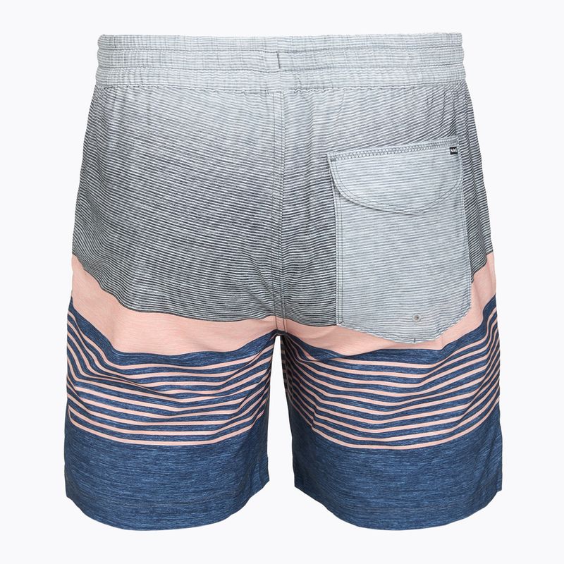 Мъжки плажни шорти Hurley Epic Ombre Volley Swim Short Industrial Blue 2
