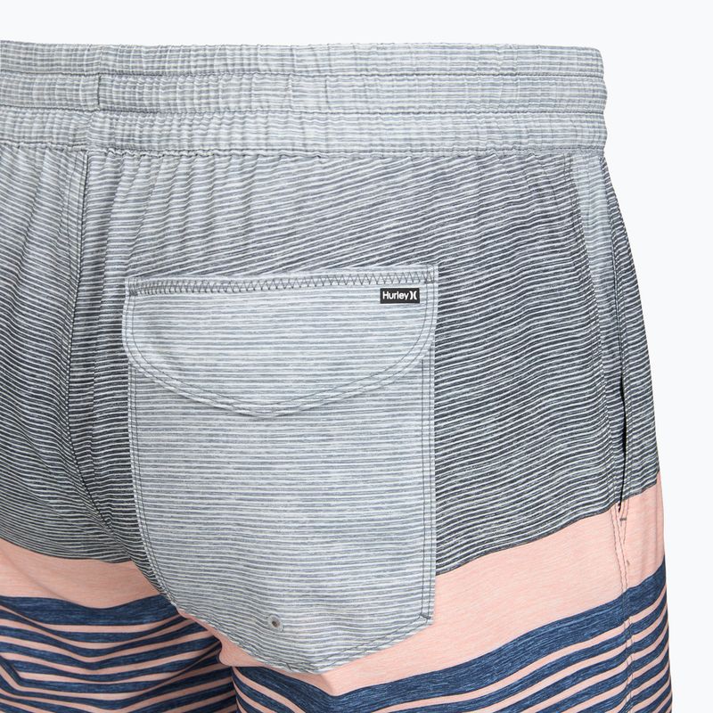 Мъжки плажни шорти Hurley Epic Ombre Volley Swim Short Industrial Blue 4