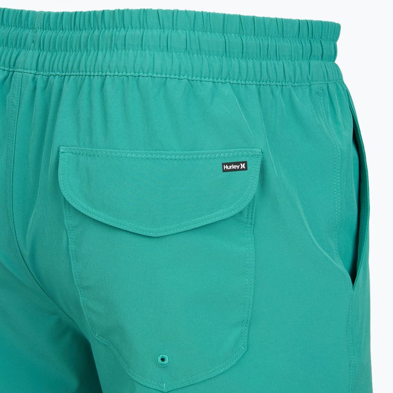 Мъжки плажни шорти Hurley Crossover Volley Swim Short Teal Tint 4