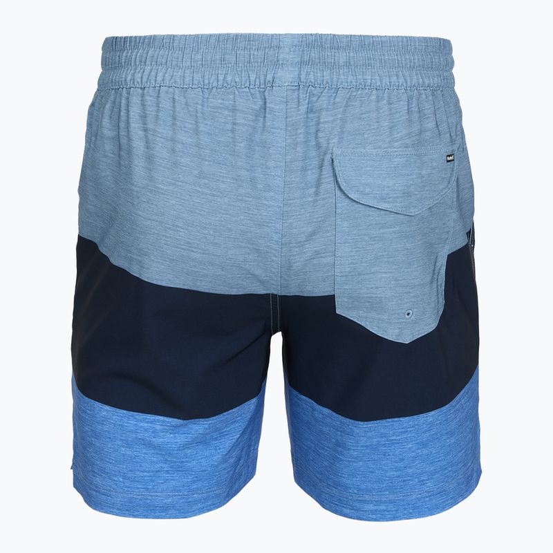Мъжки плажни шорти Hurley Color Blocked Volley Swim Short Baby Blue 2