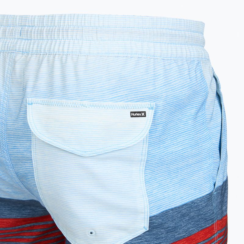 Мъжки плажни шорти Hurley Epic Ombre Volley Swim Short Noise Aqua 4
