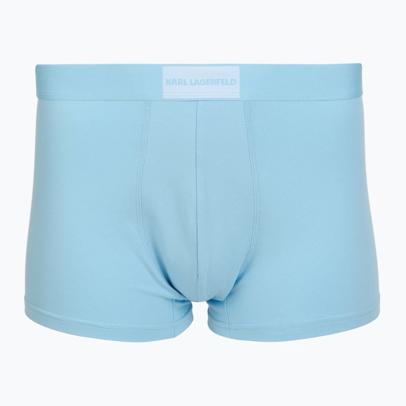 Мъжки боксерки KARL LAGERFELD Essential Logo Trunk 7 чифта olive/clear sky/excalibur 2