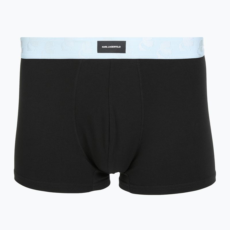 Мъжки боксерки KARL LAGERFELD Kameo Logo Trunk 3 чифта midnight/clear sky/olive 2