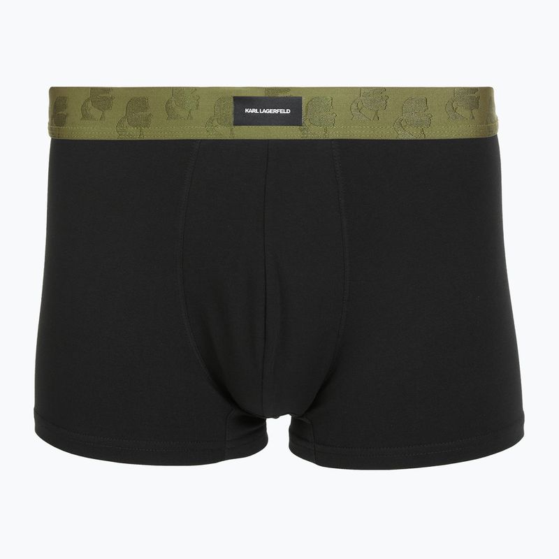 Мъжки боксерки KARL LAGERFELD Kameo Logo Trunk 3 чифта midnight/clear sky/olive 4