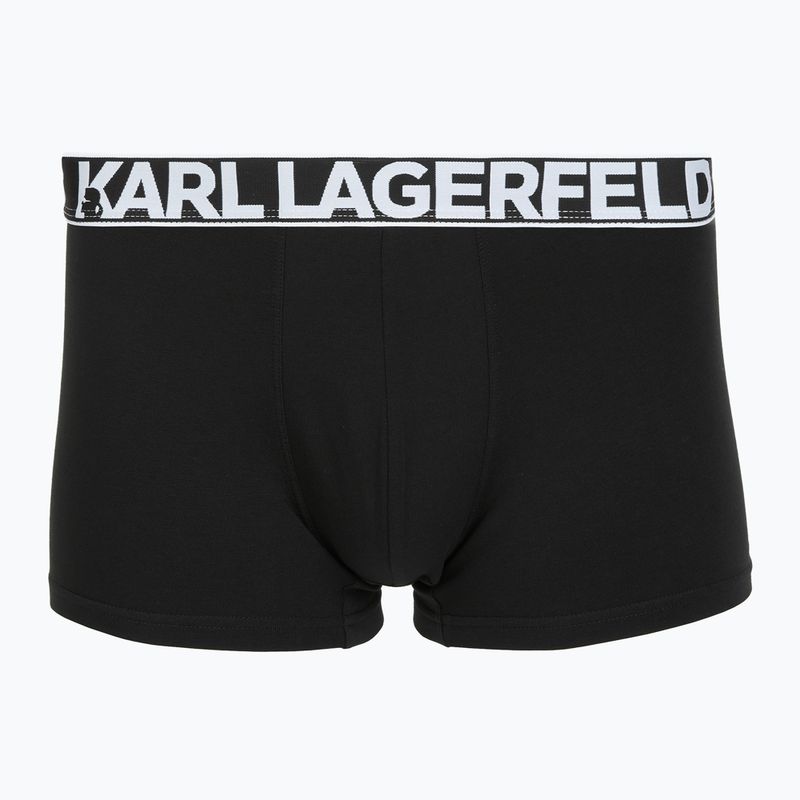 Мъжки боксерки KARL LAGERFELD Bold Elastic Trunk 3 чифта windsor/black/ash 4