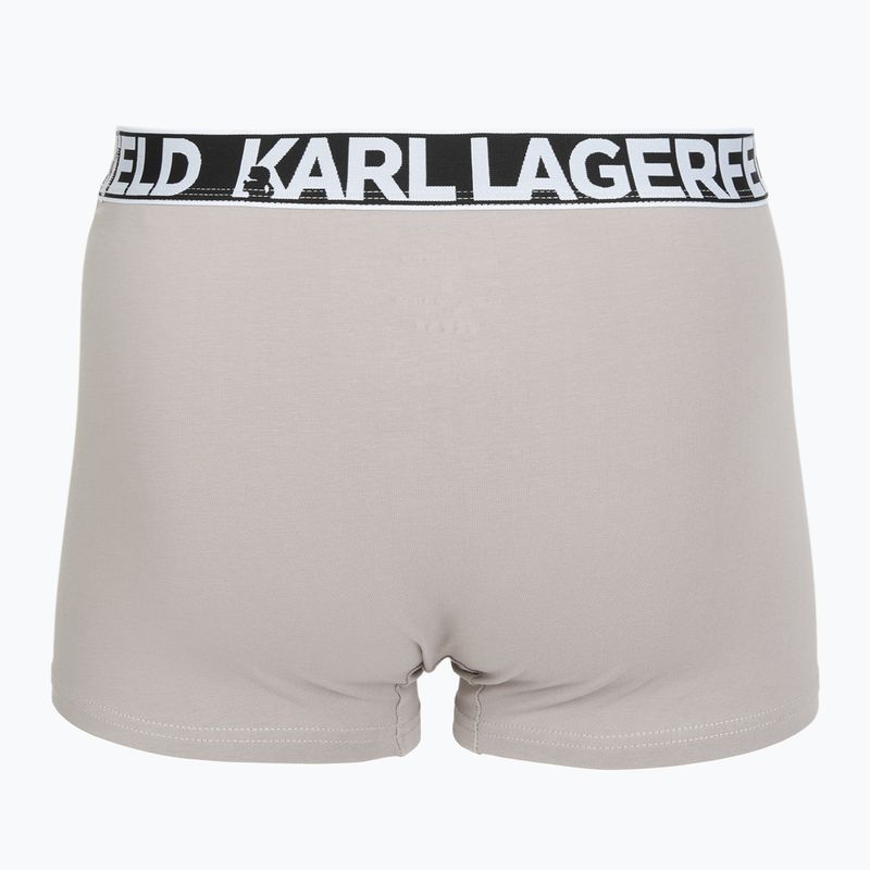 Мъжки боксерки KARL LAGERFELD Bold Elastic Trunk 3 чифта windsor/black/ash 5